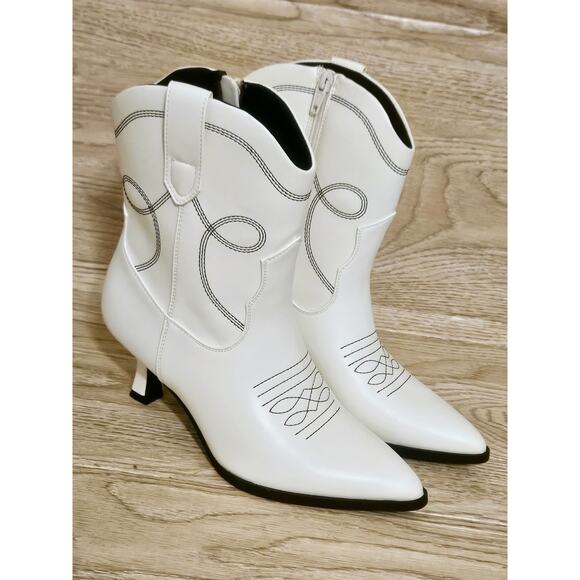 Universal Thread Womens Jenson Western Cowboy Boots With Memory Foam Size 9.5 - Picture 1 of 10